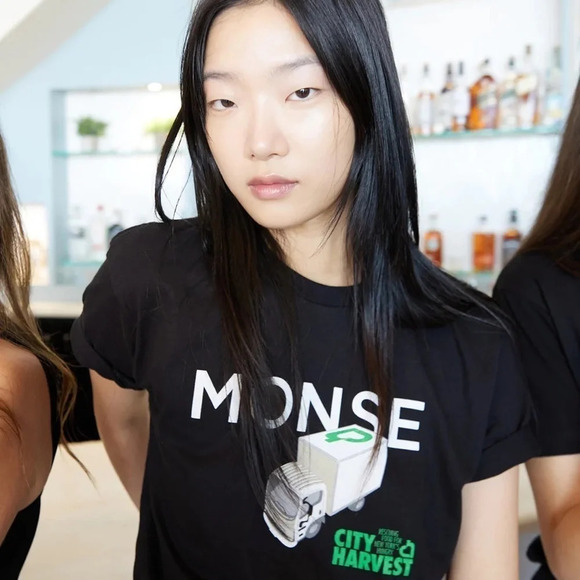 Monse Tshirt City Harvest NYC Spring Runway 2023 NYFW  Unisex Womens Medium Tee - Picture 3 of 9